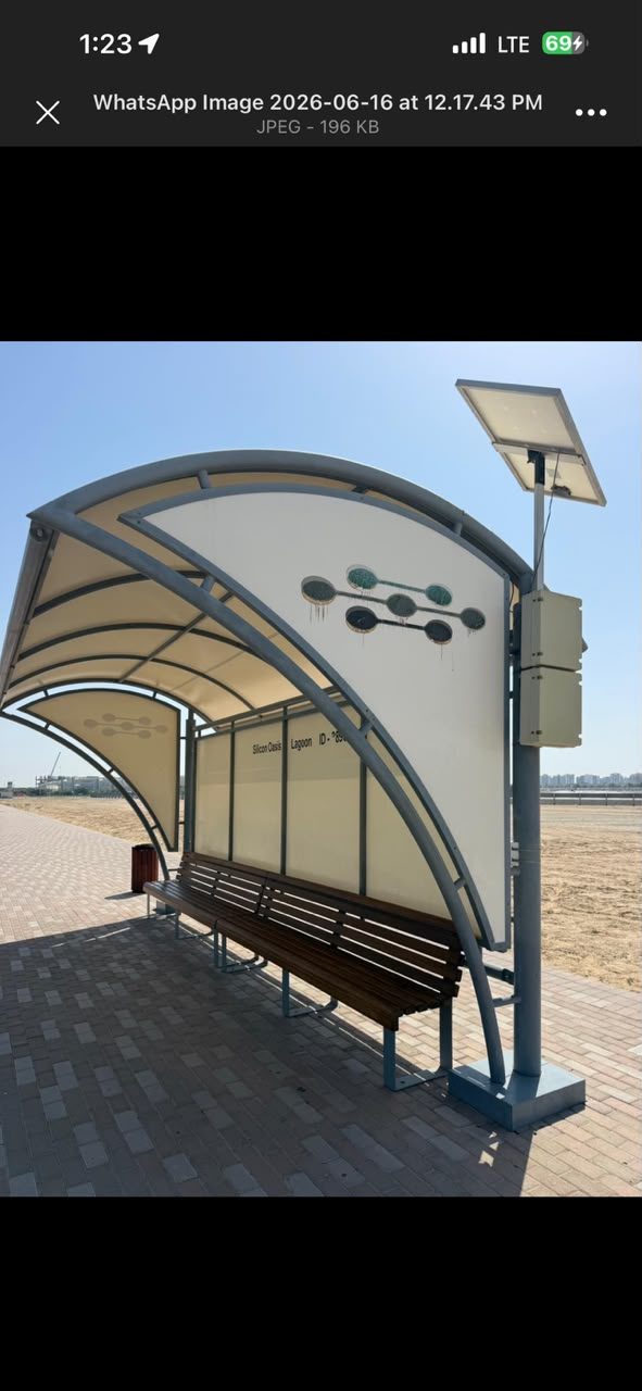 Solar Bus Stop Shelters