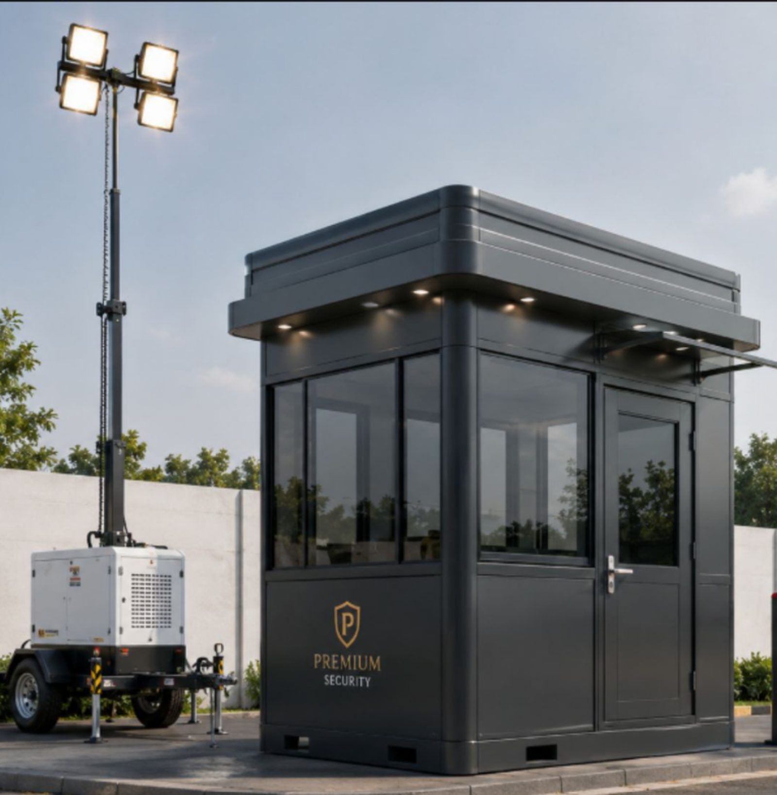 Premium Security Room — Self-Powered